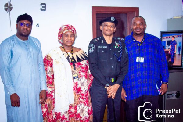 CP BELLO SHEHU RECEIVED INTERNATIONAL RESCUE COMMITTEE ON A COURTESY VISIT