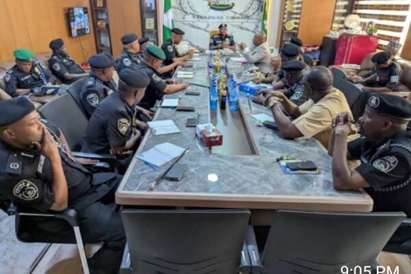 CP BAKORI HOLDS MEETING WITH OPERATIONAL AND TACTICAL COMMANDERS OF KANO POLICE COMMAND