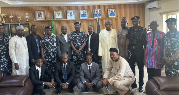 NBA PAYS COURTESY VISIT TO THE COMMISSIONER OF POLICE, JIGAWA STATE COMMAND